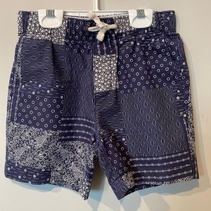 Crewcuts Boys Shorts, Blue & White, Size 7
